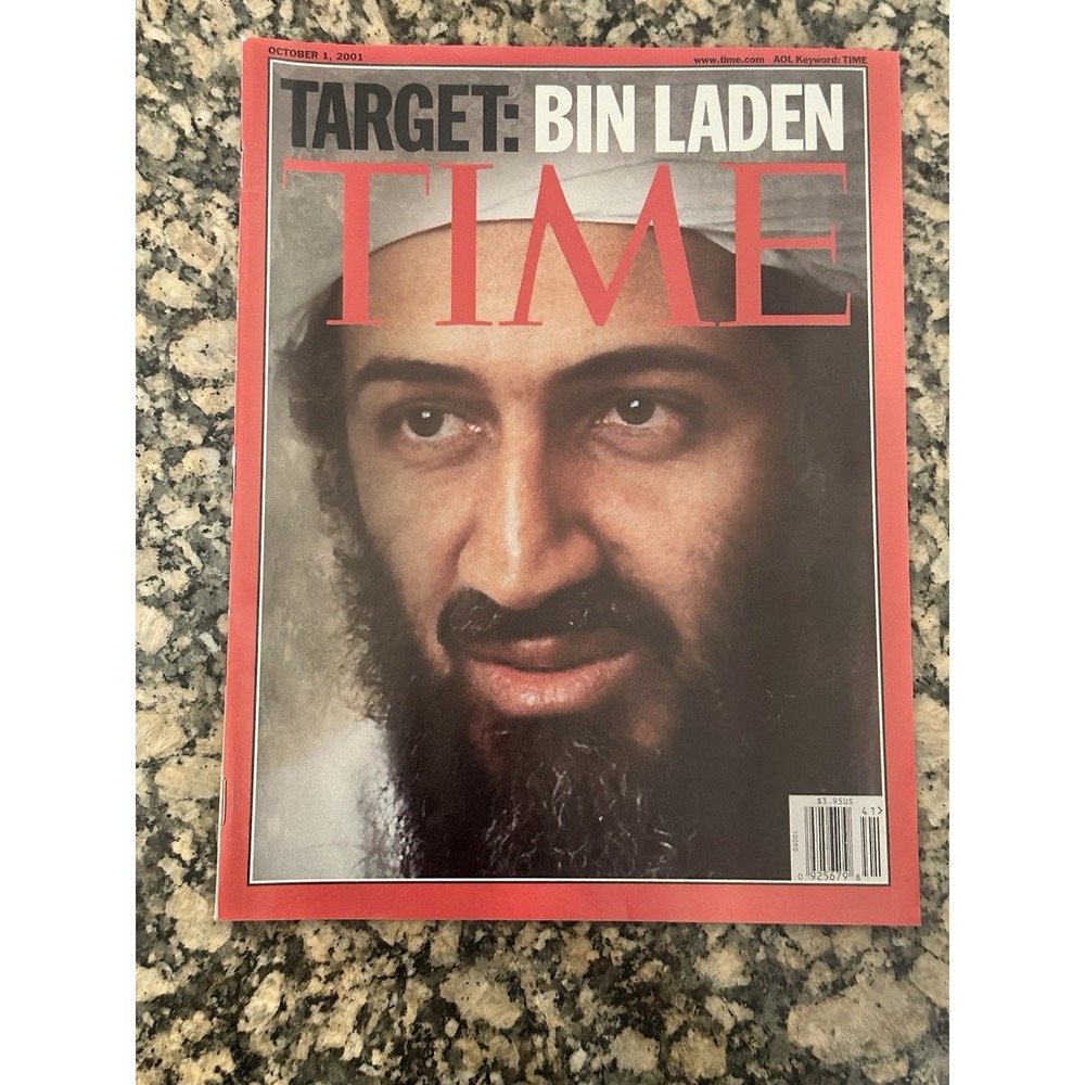TIME Magazine Oct 1 2001 Target: Bin Laden September 11